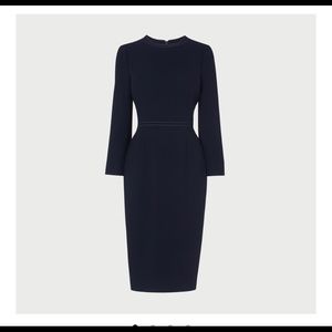 LK Bennett Sawyer Navy Dress Size 2